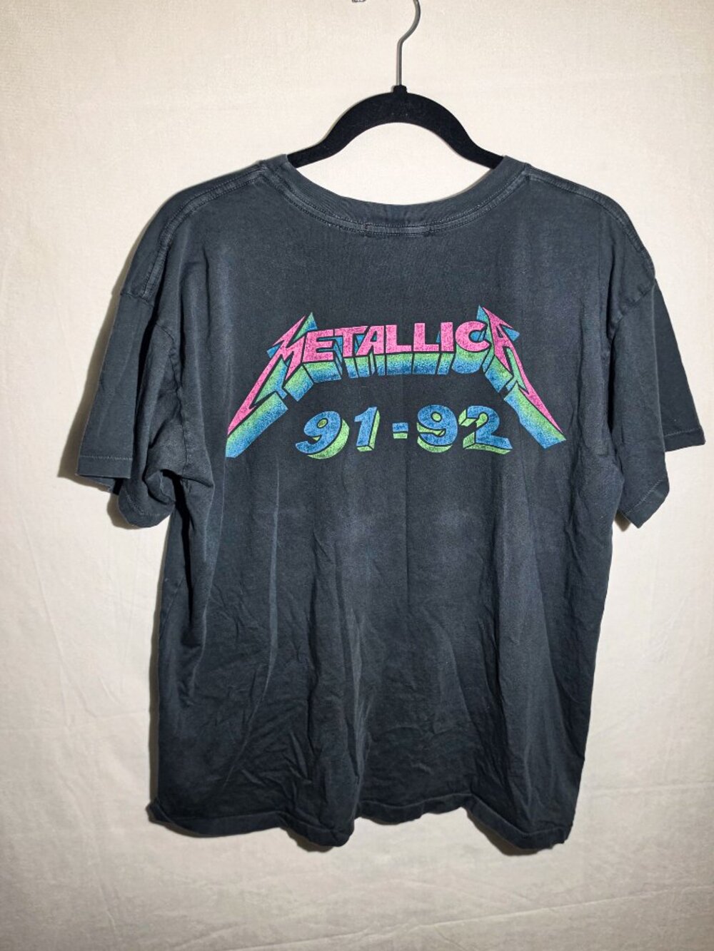 DayDreamer Metallica Large Tshirt 91-92 Vintage Collectors RARE Great Shape - Picture 3 of 4